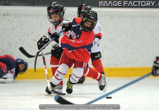 2010-11-14 Aosta - Hockey Milano Rossoblu U10